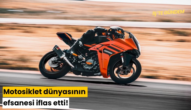 Motosiklet dünyasının efsanesi iflas etti!