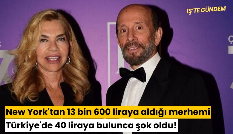New York'tan 13 bin 600 liraya aldığı merhemi Türkiye'de 40 liraya bulunca şok oldu!