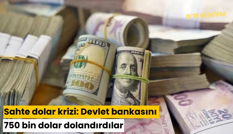 Sahte dolar krizi: Devlet bankasını 750 bin dolar dolandırdılar