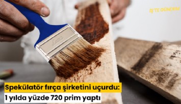 Spekülatör fırça şirketini uçurdu: 1 yılda yüzde 720 prim yaptı