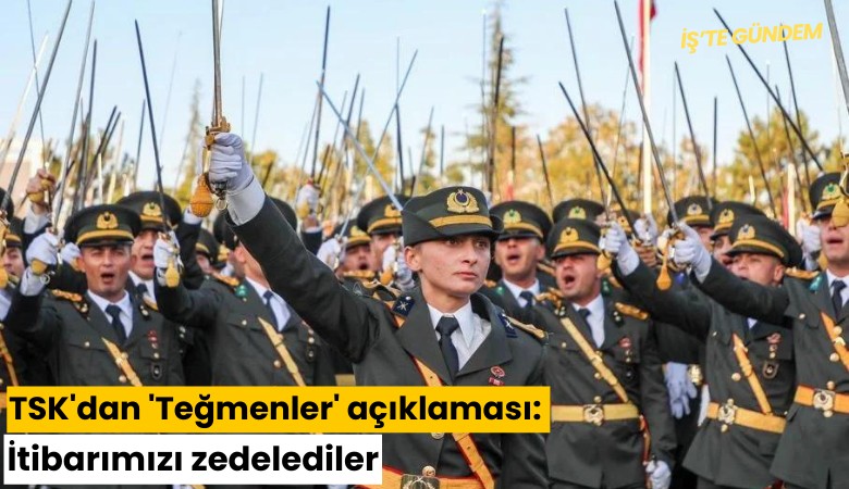 TSK'dan 'Teğmenler' açıklaması: İtibarımızı zedelediler