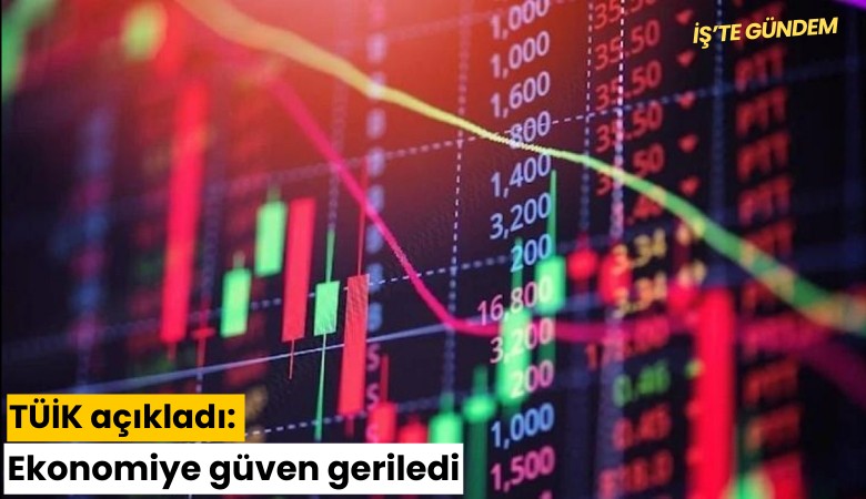 TÜİK açıkladı: Ekonomiye güven geriledi