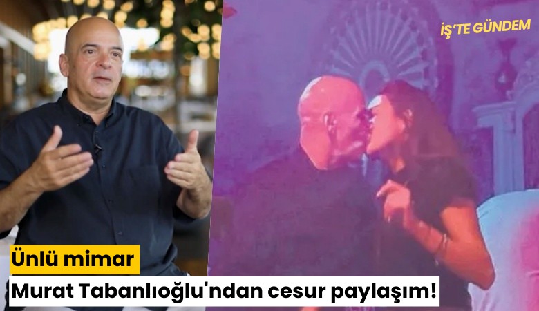 Ünlü mimar Murat Tabanlıoğlu'ndan cesur paylaşım!