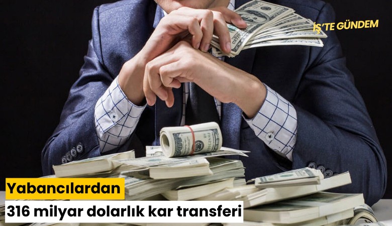 Yabancılardan 316 milyar dolarlık kar transferi