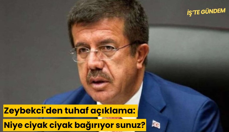 Zeybekci'den tuhaf açıklama: Niye ciyak ciyak bağırıyor sunuz?