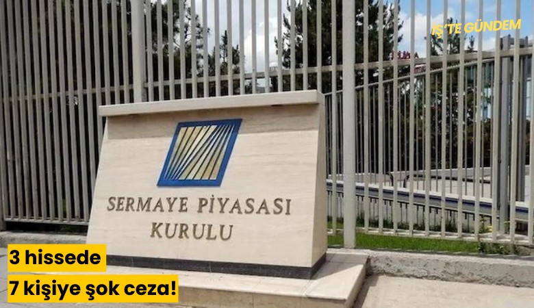 3 hissede 7 kişiye şok ceza!