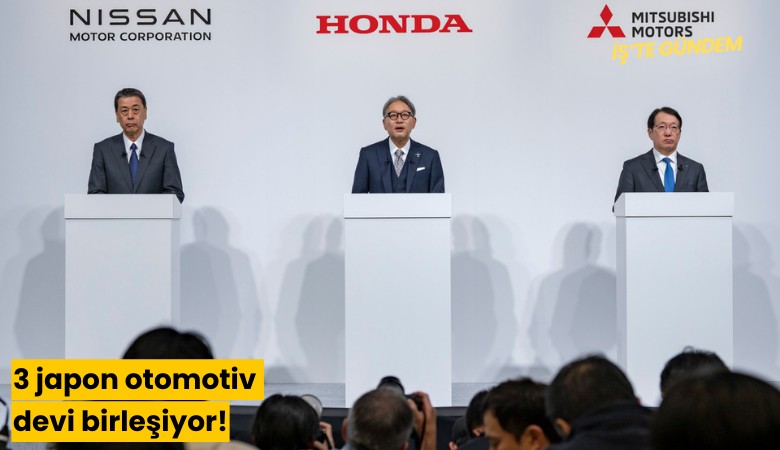 3 japon otomotiv devi birleşiyor!