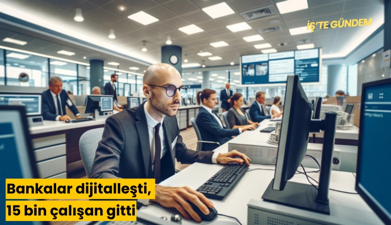Bankalar dijitalleşti, 15 bin çalışan gitti