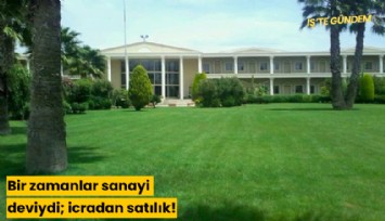 Bir zamanlar sanayi deviydi; icradan satılık!