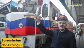 Bu yanlıştan dön Uraloğlu!
