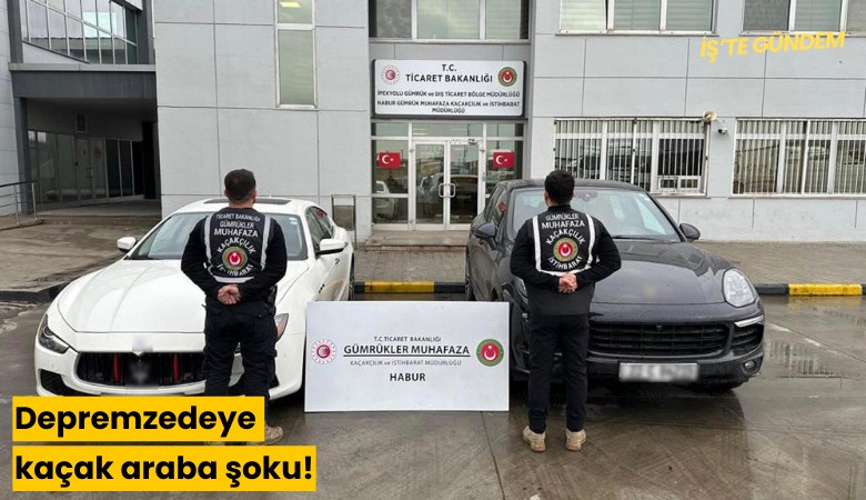 Depremzedeye kaçak araba şoku!