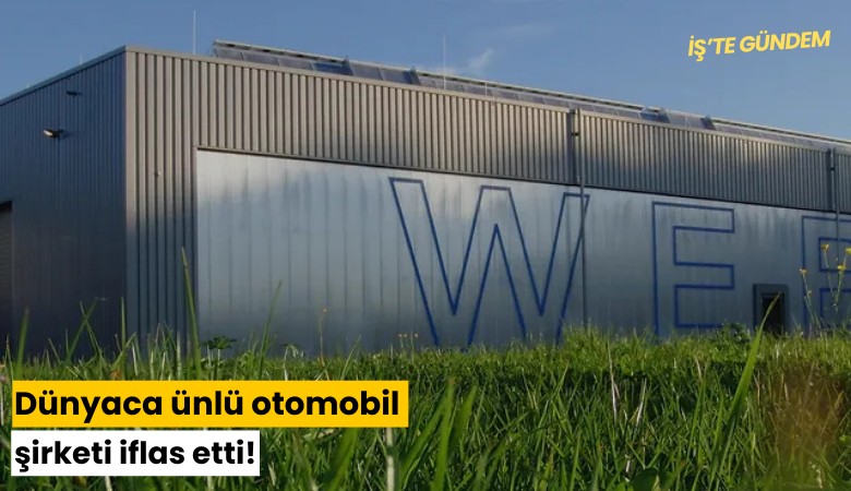 Dünyaca ünlü otomobil şirketi iflas etti!