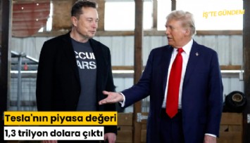 Tesla'nın piyasa değeri 1,3 trilyon dolara çıktı