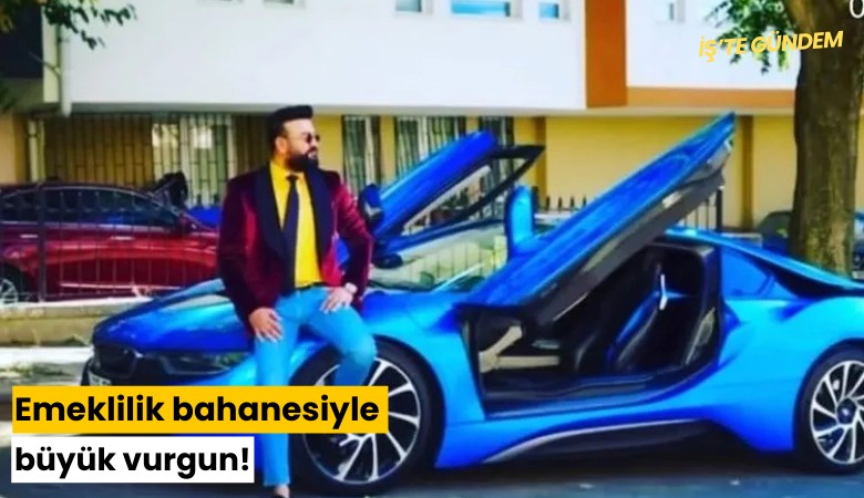 Emeklilik bahanesiyle büyük vurgun!
