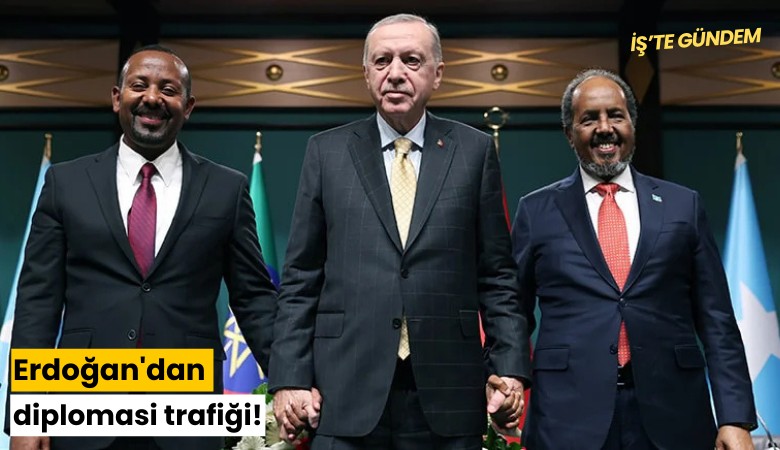 Erdoğan'dan diplomasi trafiği!