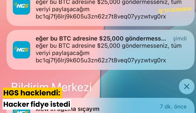 HGS hacklendi: Hacker fidye istedi