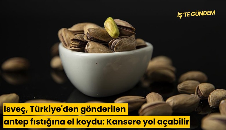 İsveç, Türkiye'den gönderilen antep fıstığına el koydu: Kansere yol açabilir