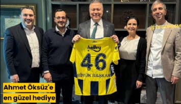 İTHİB Başkanı Ahmet Öksüz'e en güzel hediye