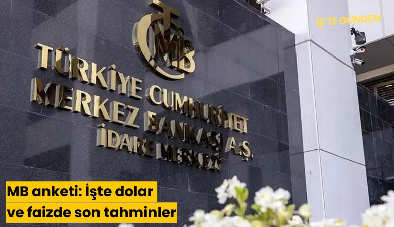 MB anketi: İşte dolar ve faizde son tahminler