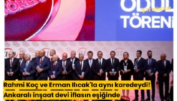 Rahmi Koç ve Erman Ilıcak'la aynı karedeydi! Ankaralı inşaat devi iflasın eşiğinde