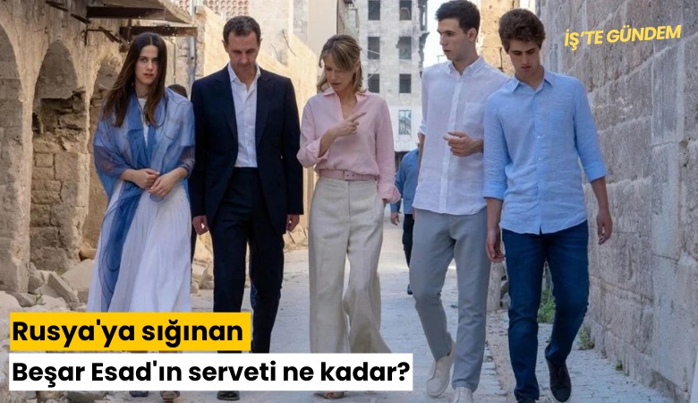 Rusya'ya sığınan Beşar Esad'ın serveti ne kadar?