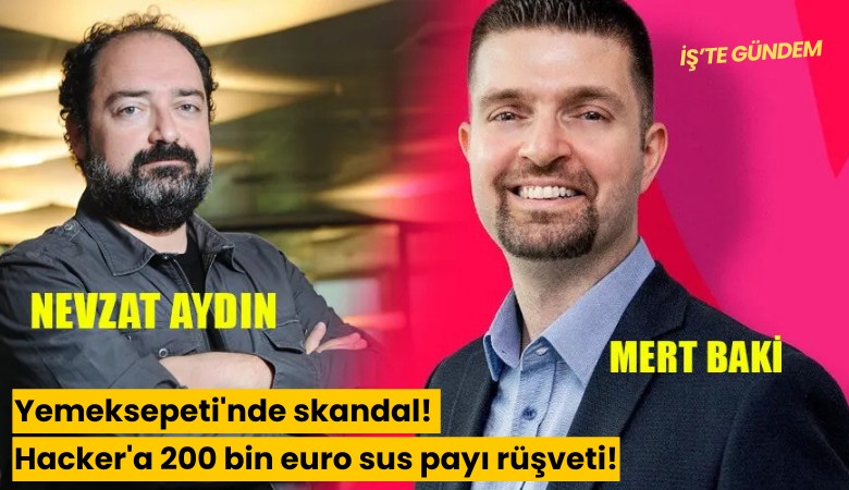 Yemeksepeti'nde skandal! Hacker'a 200 bin euro sus payı rüşveti!