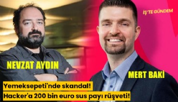 Yemeksepeti'nde skandal! Hacker'a 200 bin euro sus payı rüşveti!