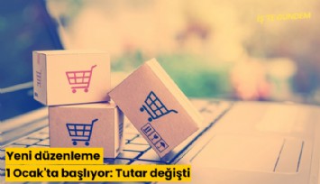 Yeni düzenleme 1 Ocak'ta başlıyor: Tutar değişti