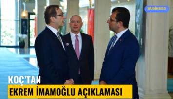 'Koç, Ekrem İmamoğlu'nu Cumhurbaşkanı yapacak' iddialarına açıklama