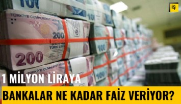 1 milyon liranın aylık getirisi ne kadar?