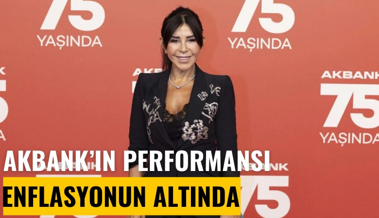 Akbank'ın performansı enflasyonun altında kaldı