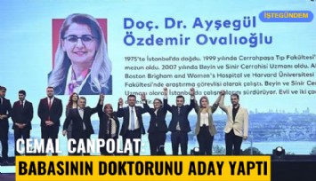 Cemal Canpolat: İmamoğlu babasının doktorunu aday yaptı