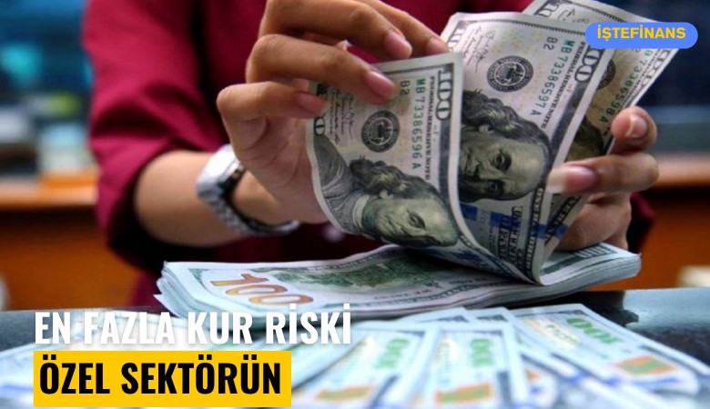En fazla kur riski özel sektörün: 93.6 milyar dolar