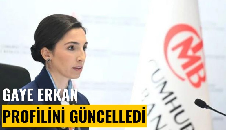 Gaye Erkan profilini güncelledi