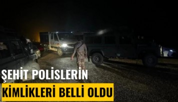 Helikopter kazasında şehit polislerin kimlikleri belli oldu