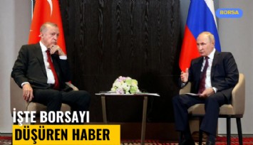 İşte her gün rekor kıran borsayı düşüren haber