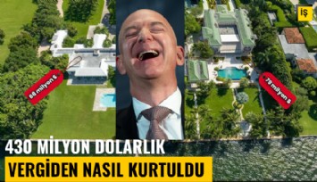 Jeff Bezos 430 milyon dolarlık vergiden nasıl kurtuldu?