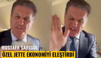 Mustafa Sarıgül özel jetle giderken kredi kartı taksitlerinin kaldırılmasını eleştirdi