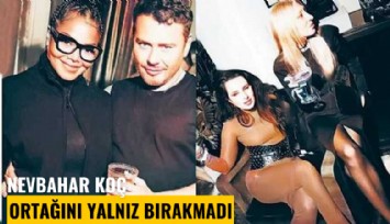 Nevbahar Koç, ortağını yalnız bırakmadı