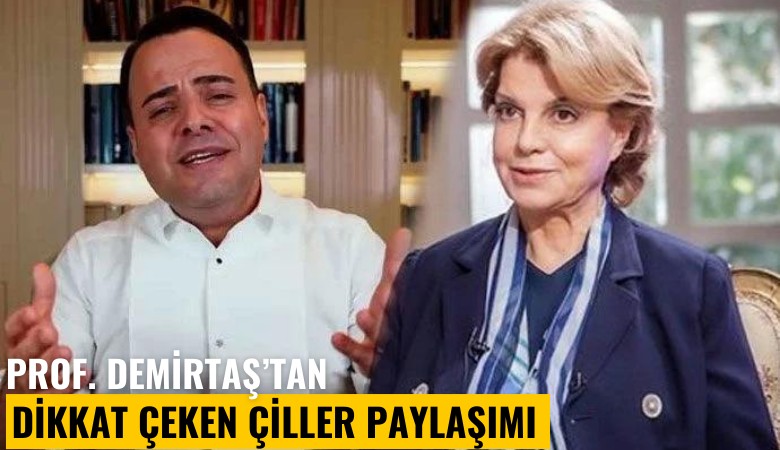 Prof. Demirtaş'tan dikkat çeken Tansu Çiller paylaşımı