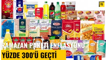 Ramazan paketi enflasyonu yüzde 300'ü geçti