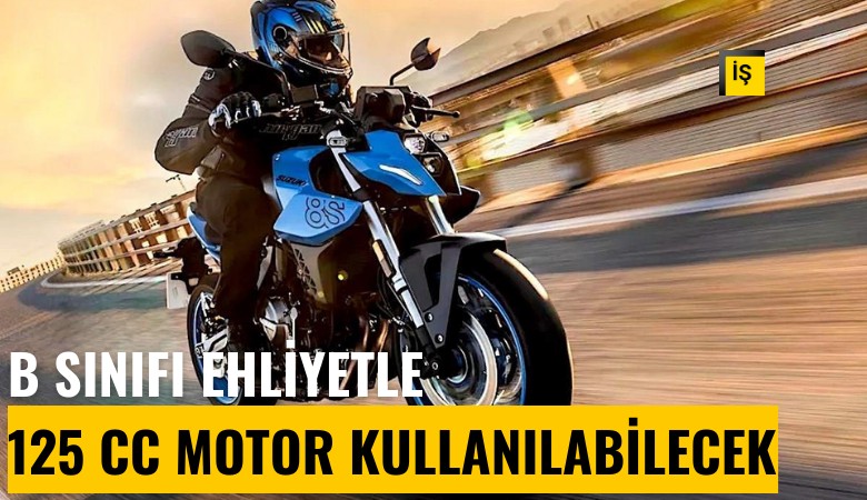 Resmi Gazete'de yayımlandı: B sınıfı ehliyetle 125 cc motor kullanılabilecek