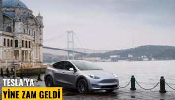 Tesla Model Y'ye yine zam geldi