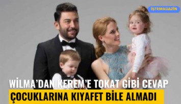Wilma Elles'ten Kerem Göğüş'e tokat gibi cevap: Hiç nafaka ödemedi, çocuklara kıyafet bile almadı