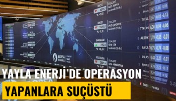 Yayla Enerji'de operasyon yapanlara suçüstü