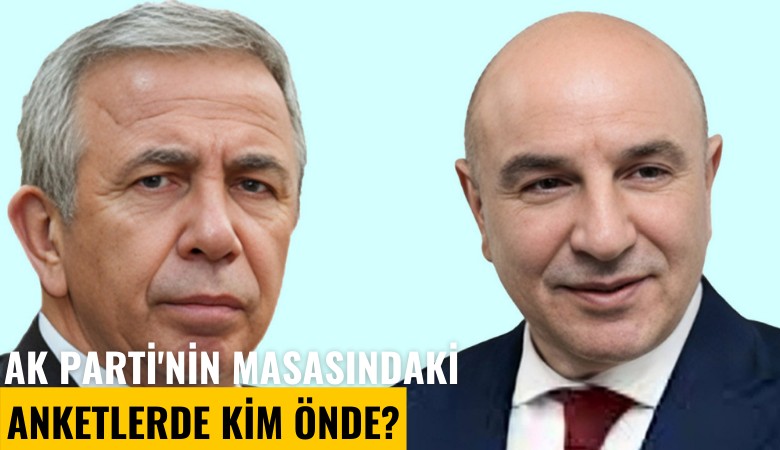 Ak Parti'nin masasındaki anketlerde kim önde?