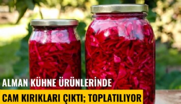 Alman Kühne ürünlerinde cam kırıkları çıktı; toplatılıyor