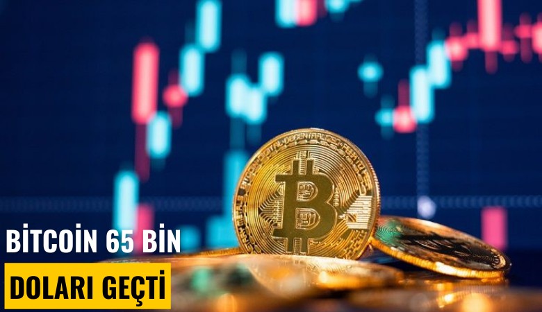 Bitcoin 65 bin doları da aştı