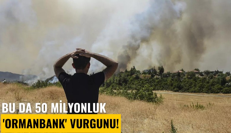 Bu da 50 milyonluk 'Ormanbank' vurgunu!