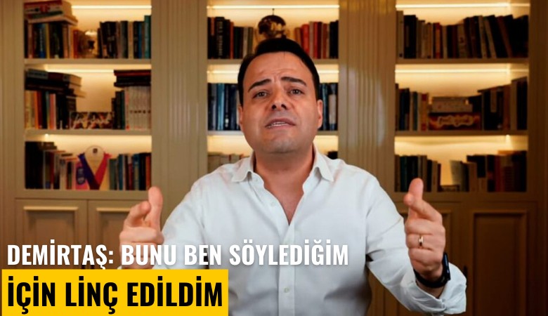 Demirtaş: Bunu ben söylediğim için linç edildim